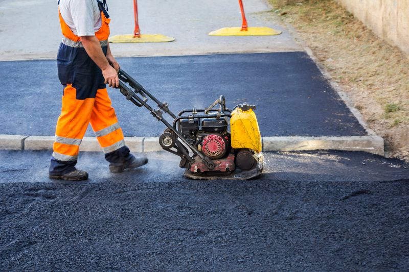 Commercial Asphalt Paving Process for Large Areas in Cranston, RI & Nearby Areas