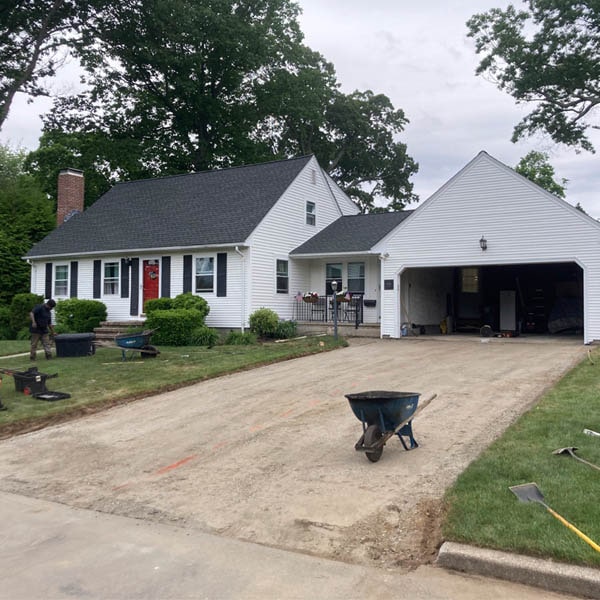 Driveway Prep for Asphalt Paving by John Cooper Asphalt Paving in Rhode Island