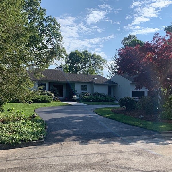 Residential Long Driveway Paved by John Cooper in the Rhode Island Area